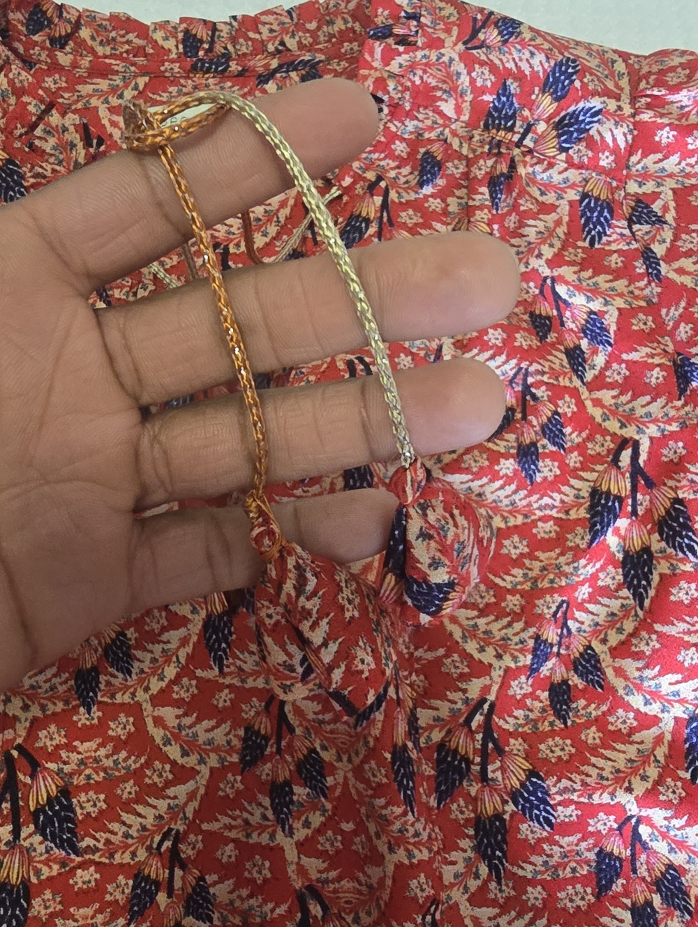 See U Soon Long Sleeve Floral Blouse - Picture 6 of 10